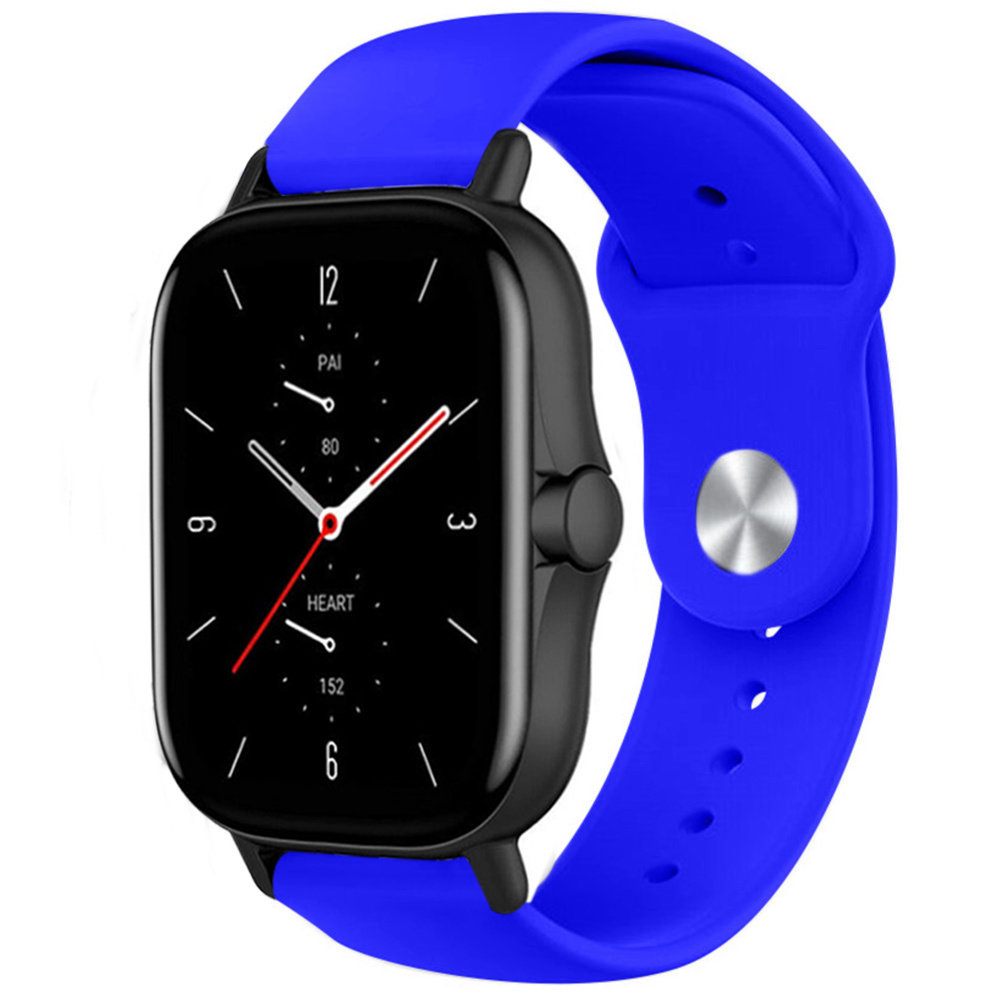 Strap-it Strap-it Bracelet sport Amazfit GTS 2 (bleu)
