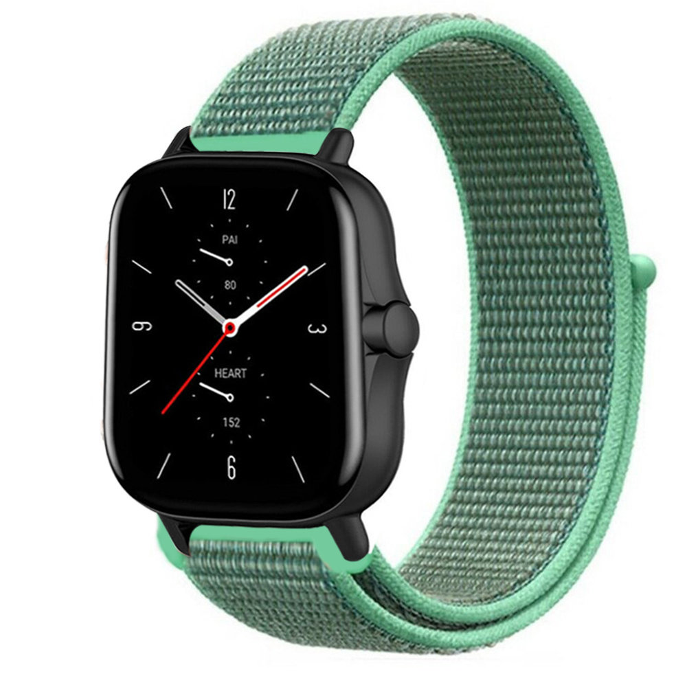 Strap-it Strap-it Bracelet nylon Amazfit GTS 2 (menthe)