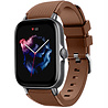 Strap-it Strap-it Bracelet silicone Amazfit GTS 3 (brun café) Strap-it Strap-it Bracelet silicone Amazfit GTS 3 (brun café)