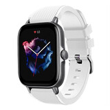 Strap-it Bracelet silicone Amazfit GTS 3 (blanc)