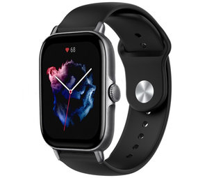 Strap-it Bracelet sport Amazfit GTS 3 (noir)