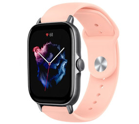 Strap-it Bracelet sport Amazfit GTS 3 (rose)