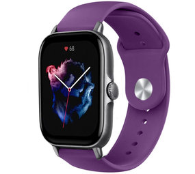 Strap-it Bracelet sport Amazfit GTS 3 (violet)