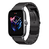 Strap-it Strap-it Bracelet métal Amazfit GTS 3 (noir) Strap-it Strap-it Bracelet métal Amazfit GTS 3 (noir)
