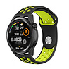 Strap-it Strap-it Bracelet sport Huawei Watch GT Runner (noir/jaune) Strap-it Strap-it Bracelet sport Huawei Watch GT Runner (noir/jaune)
