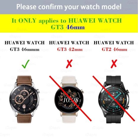 Strap-it Strap-it Protecteur d'écran Huawei Watch GT 3 46mm Strap-it Strap-it Protecteur d'écran Huawei Watch GT 3 46mm