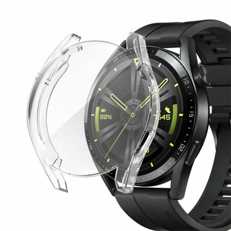 Strap-it Strap-it Coque de protection Huawei Watch GT 3 46mm TPU (transparent)