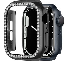Strap-it Coque de protection Diamond Apple Watch 7/8/9 45mm (noir)