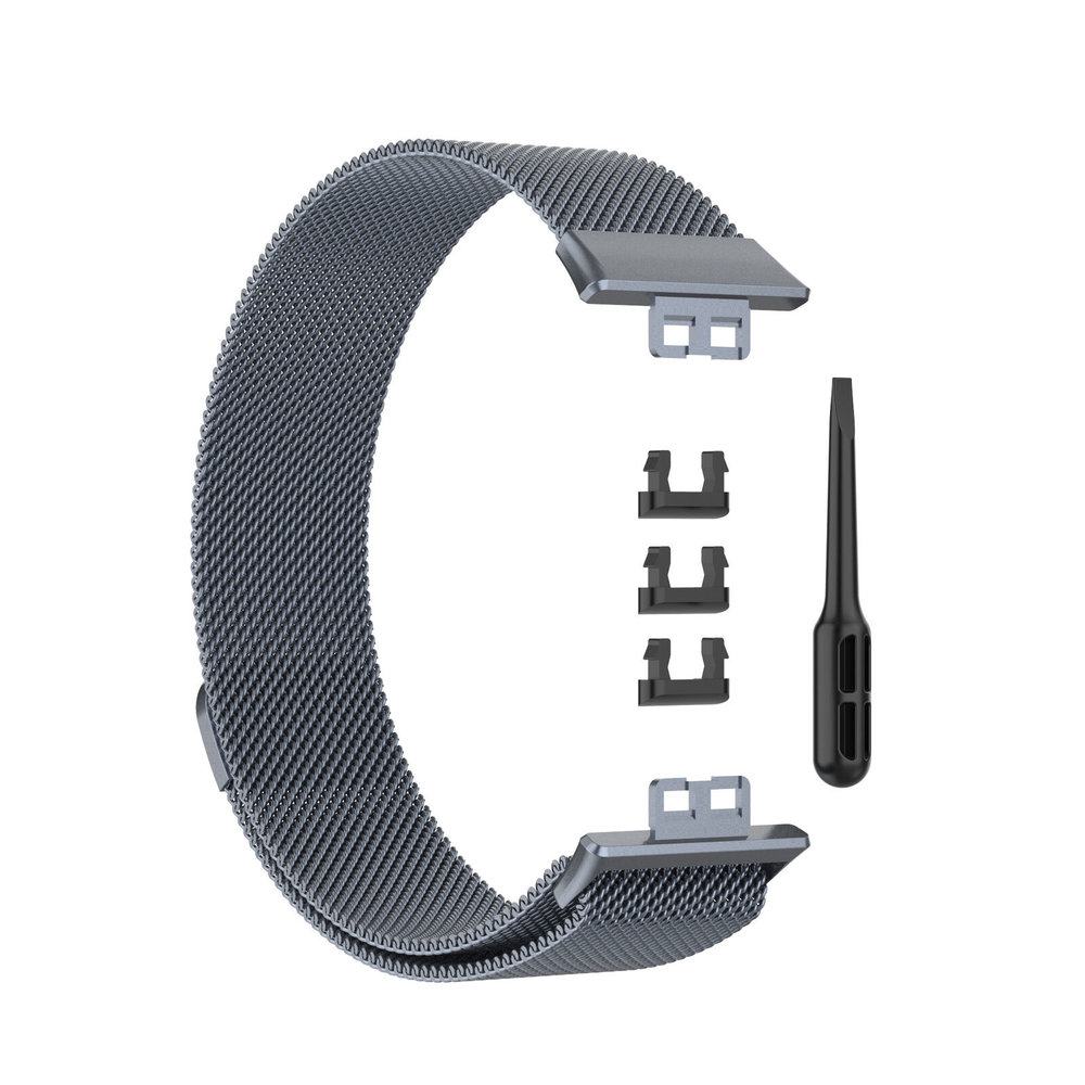Strap-it Strap-it Bracelet Milanais Huawei Watch Fit (gris sidéral)