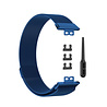 Strap-it Strap-it Bracelet Milanais Huawei Watch Fit (bleu) Strap-it Strap-it Bracelet Milanais Huawei Watch Fit (bleu)