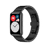 Strap-it Strap-it Bracelet métal Huawei Watch Fit (noir) Strap-it Strap-it Bracelet métal Huawei Watch Fit (noir)