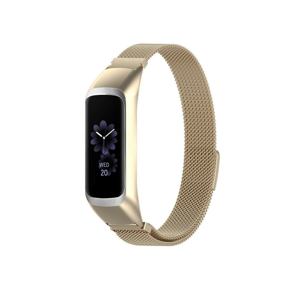 Strap-it Strap-it Bracelet Milanais Samsung Galaxy Fit 2 (champagne)