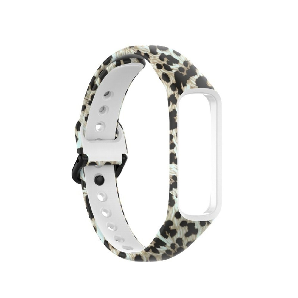 Strap-it Strap-it Bracelet Samsung Galaxy Watch Fit 2 Lucky Leopard