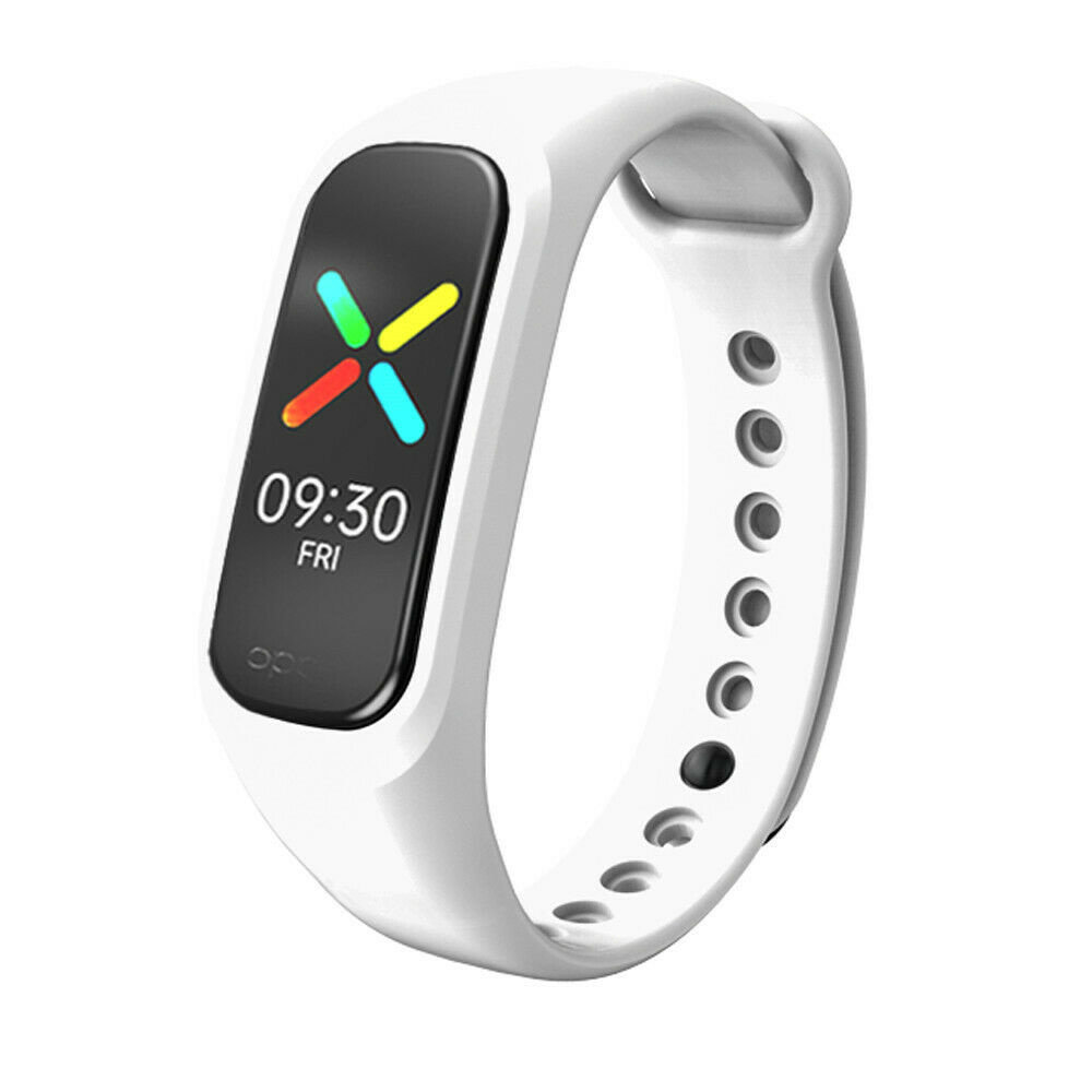 Strap-it Strap-it Bracelet silicone Oppo Band (blanc)