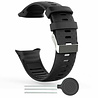 Strap-it Strap-it Bracelet silicone Polar Vantage V (noir) Strap-it Strap-it Bracelet silicone Polar Vantage V (noir)