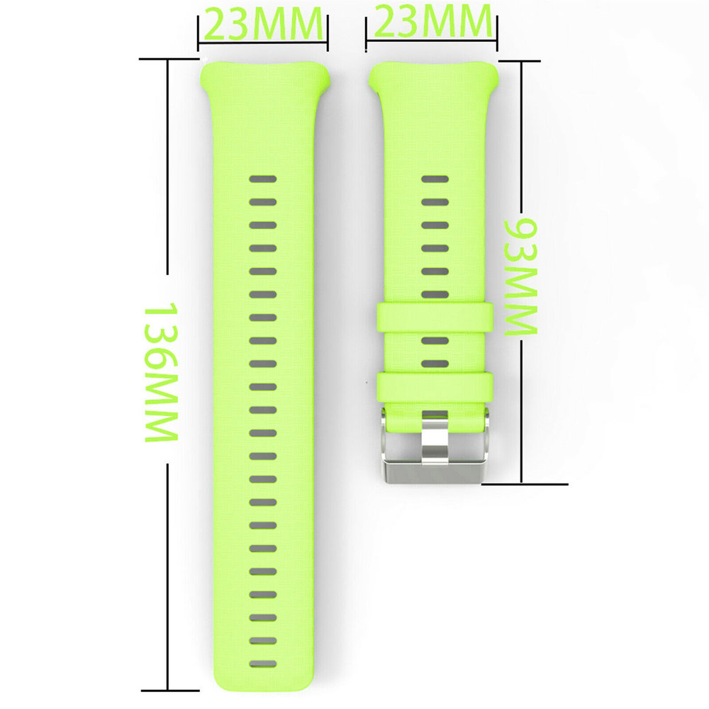 Strap-it Strap-it Bracelet silicone Polar Vantage V (vert clair)