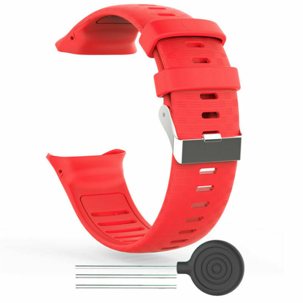 Strap-it Strap-it Bracelet silicone Polar Vantage V (rouge)