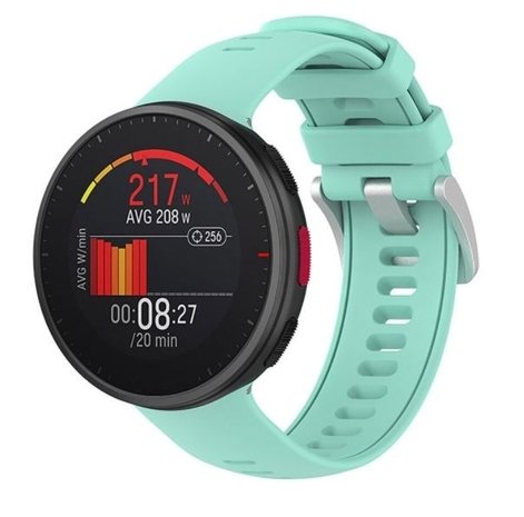 Strap-it Strap-it Bracelet silicone Polar Vantage V2 (aqua)