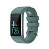 Strap-it Strap-it Bracelet silicone Polar A360 / A370 (gris/Vert) Strap-it Strap-it Bracelet silicone Polar A360 / A370 (gris/Vert)