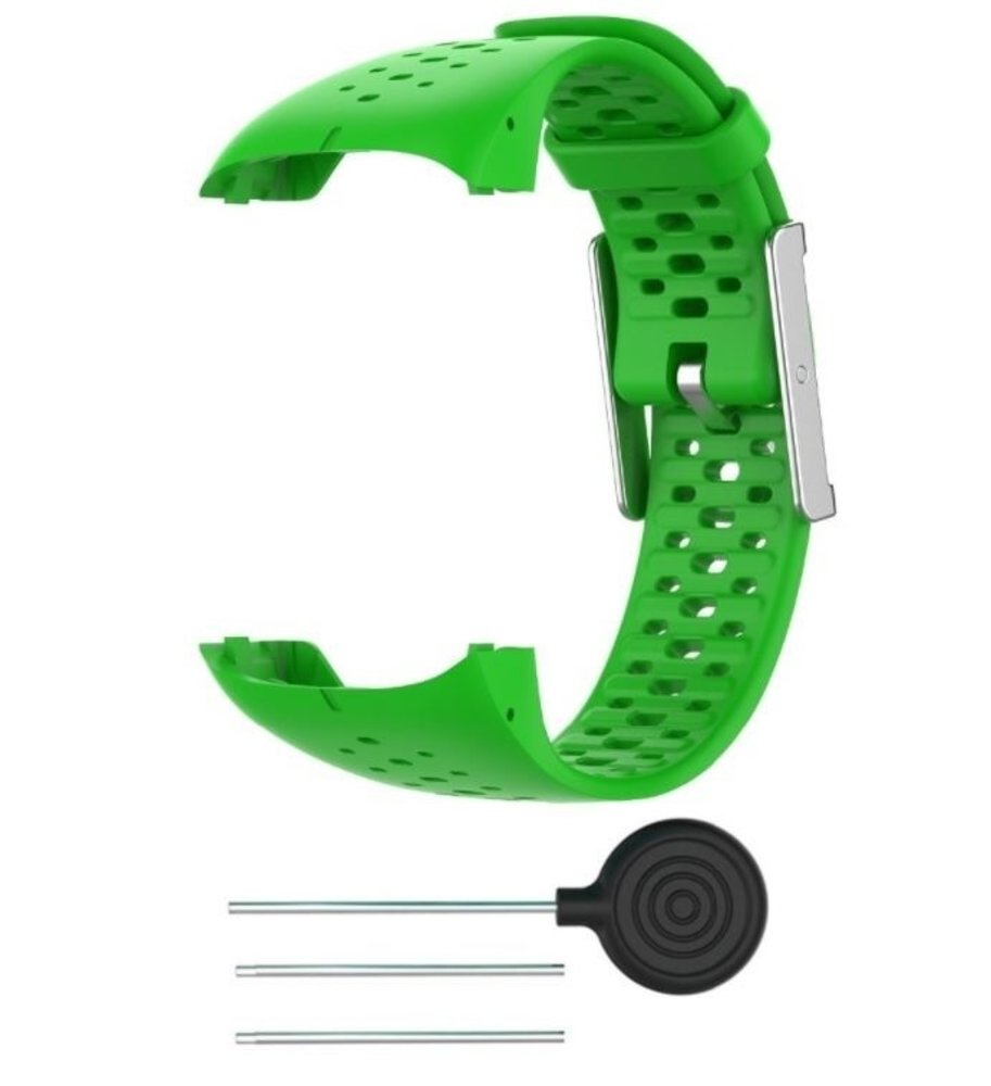 Strap-it Strap-it Bracelet silicone Polar M400 / M430 (vert)