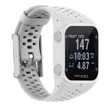 Strap-it Bracelet silicone Polar M400 / M430 (blanc)