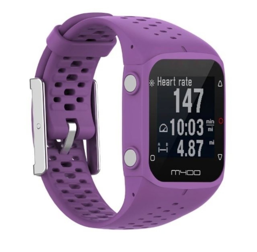 Strap-it Strap-it Bracelet silicone Polar M400 / M430 (violet)