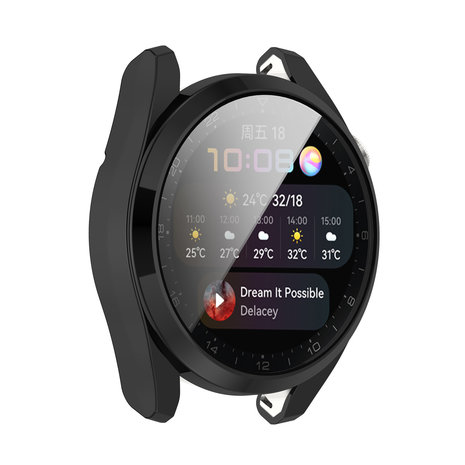 Strap-it Strap-it Coque TPU Huawei Watch 3 (noir)
