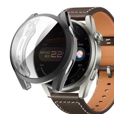 Strap-it Strap-it Coque TPU Huawei Watch 3 Pro (noir)