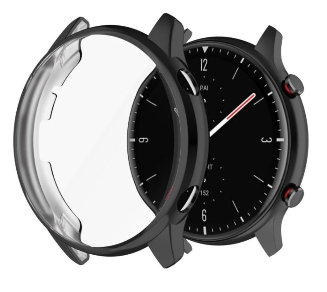 Strap-it Strap-it Coque Xiaomi Amazfit GTR 2 / 2e TPU (noir) Strap-it Strap-it Coque Xiaomi Amazfit GTR 2 / 2e TPU (noir)