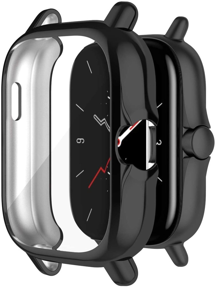 Strap-it Strap-it Coque Xiaomi Amazfit GTS 2 TPU (noir) Strap-it Strap-it Coque Xiaomi Amazfit GTS 2 TPU (noir)