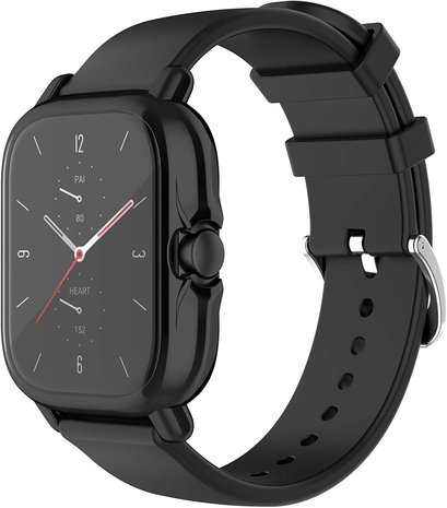 Strap-it Strap-it Coque Xiaomi Amazfit GTS 2 TPU (noir) Strap-it Strap-it Coque Xiaomi Amazfit GTS 2 TPU (noir)