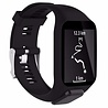 Strap-it Strap-it Bracelet silicone TomTom Spark (noir) Strap-it Strap-it Bracelet silicone TomTom Spark (noir)