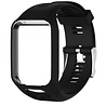 Strap-it Strap-it Bracelet silicone TomTom Spark (noir) Strap-it Strap-it Bracelet silicone TomTom Spark (noir)