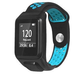 Strap-it Bracelet sport TomTom Adventurer (noir / bleu)