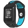 Strap-it Strap-it Bracelet sport TomTom Adventurer (noir / bleu) Strap-it Strap-it Bracelet sport TomTom Adventurer (noir / bleu)
