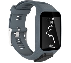 Strap-it Bracelet silicone TomTom Adventurer (gris)