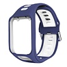 Strap-it Strap-it Bracelet boucle sport TomTom Adventurer (bleu/blanc) Strap-it Strap-it Bracelet boucle sport TomTom Adventurer (bleu/blanc)