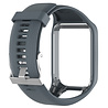 Strap-it Strap-it Bracelet silicone TomTom Runner 3 (gris) Strap-it Strap-it Bracelet silicone TomTom Runner 3 (gris)