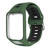 Strap-it Strap-it Bracelet boucle sport TomTom Runner 3 (vert/noir) Strap-it Strap-it Bracelet boucle sport TomTom Runner 3 (vert/noir)