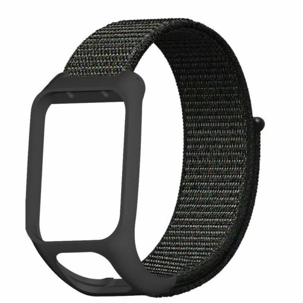 Strap-it Strap-it Bracelet nylon TomTom Runner 3 (noir)