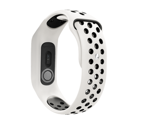 Strap-it Bracelet sport TomTom Touch (blanc/noir)