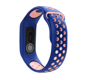 Strap-it Bracelet sport TomTom Touch (bleu /rose)
