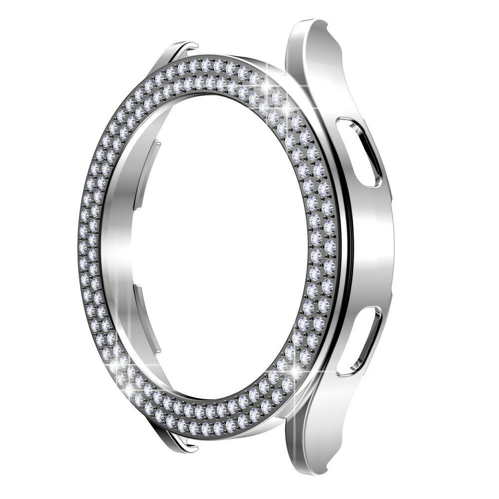 Strap-it Strap-it Coque Samsung Galaxy Watch 4 - 44mm Diamond (argent) Strap-it Strap-it Coque Samsung Galaxy Watch 4 - 44mm Diamond (argent)