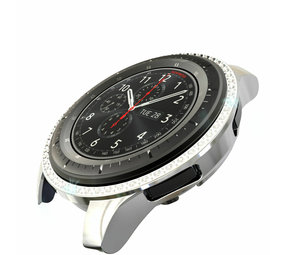 Strap-it Coque Samsung Galaxy Watch 42mm Diamond (argent)