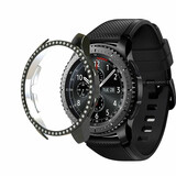 Strap-it Coque Samsung Galaxy Watch 46mm Diamond (noir) Strap-it Coque Samsung Galaxy Watch 46mm Diamond (noir)