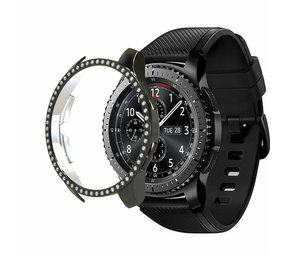 Strap-it Coque Samsung Galaxy Watch 46mm Diamond (noir)