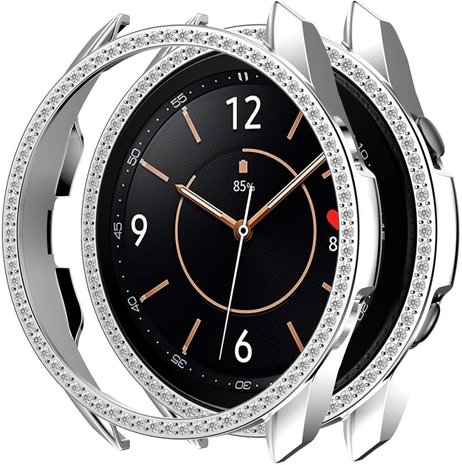 Strap-it Strap-it Coque Samsung Galaxy Watch 3 41mm Diamond (argent)