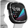 Strap-it Strap-it Coque Fitbit Sense Diamond (noir) Strap-it Strap-it Coque Fitbit Sense Diamond (noir)