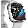 Strap-it Strap-it Coque Fitbit Sense Diamond (argent) Strap-it Strap-it Coque Fitbit Sense Diamond (argent)