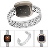 Strap-it Strap-it Bracelet Diamant Fitbit Versa 3 (argent) Strap-it Strap-it Bracelet Diamant Fitbit Versa 3 (argent)